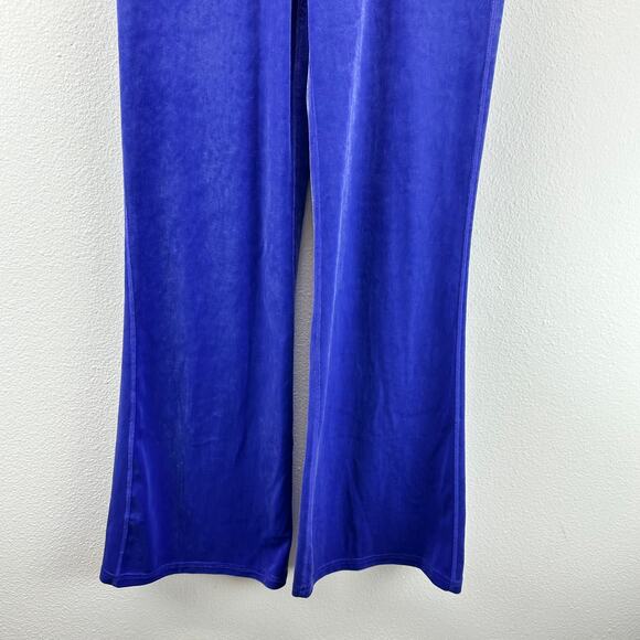 Athleta Elation Velvet Flare Pant Purple Small - Picture 4 of 14